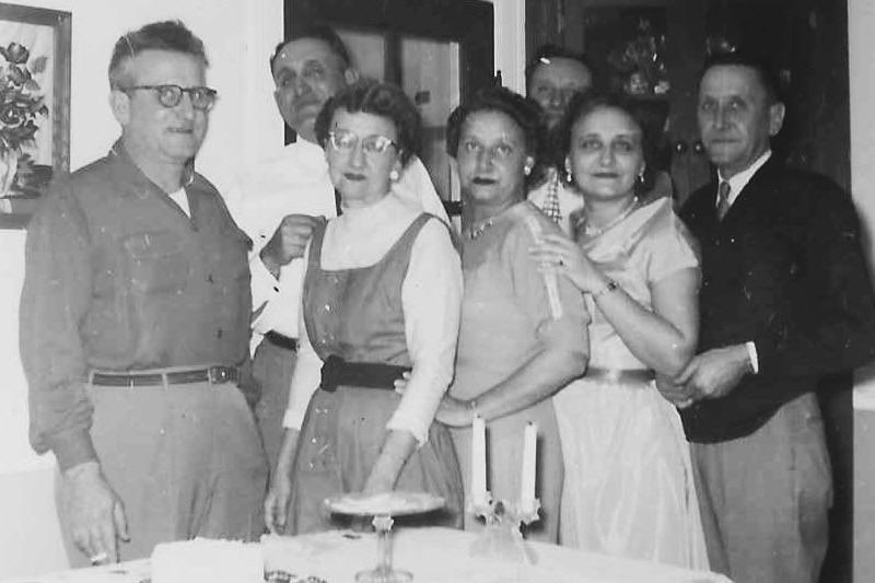 The children of Eugene Edward Brunk and Allie Ann (Ritter) Brunk.